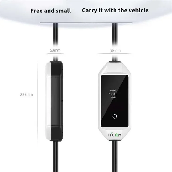 7kw Portable charging pile