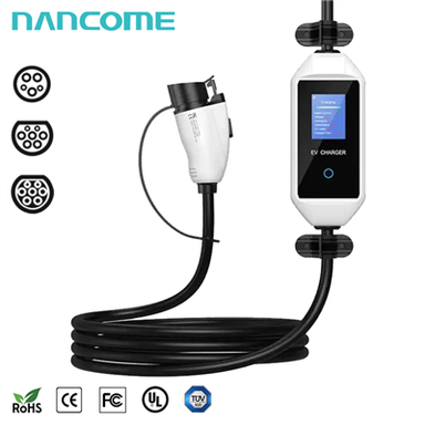 Portativ LCD displeyli EV zaryadlovchi