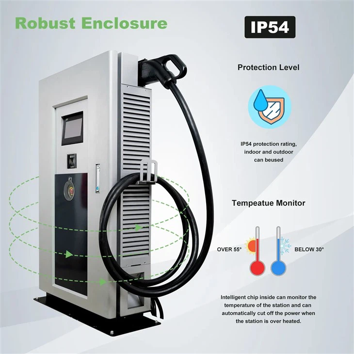 Floor Mounted DC Ev Charger